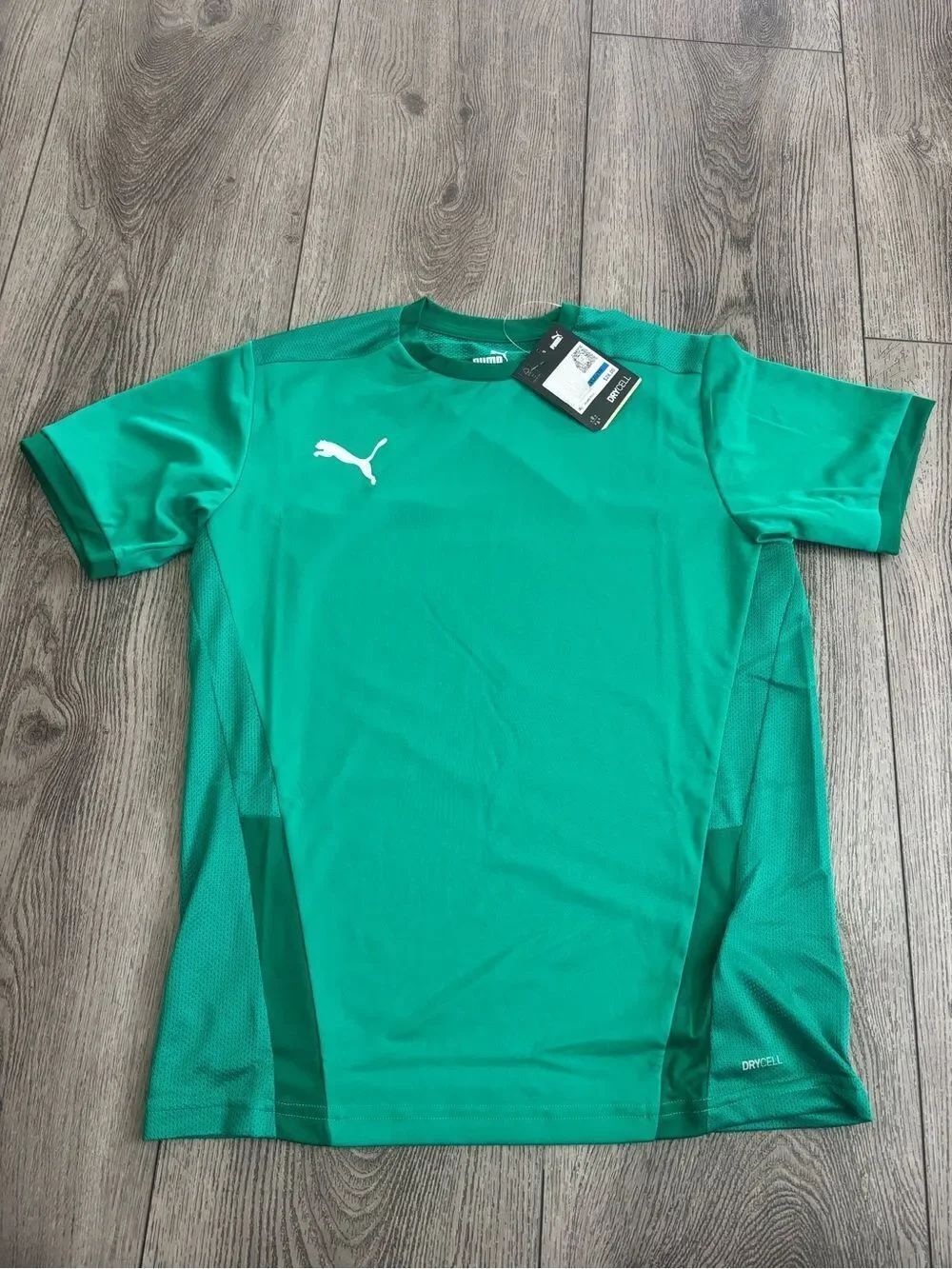 Puma Green Performance Short Sleeve Tee